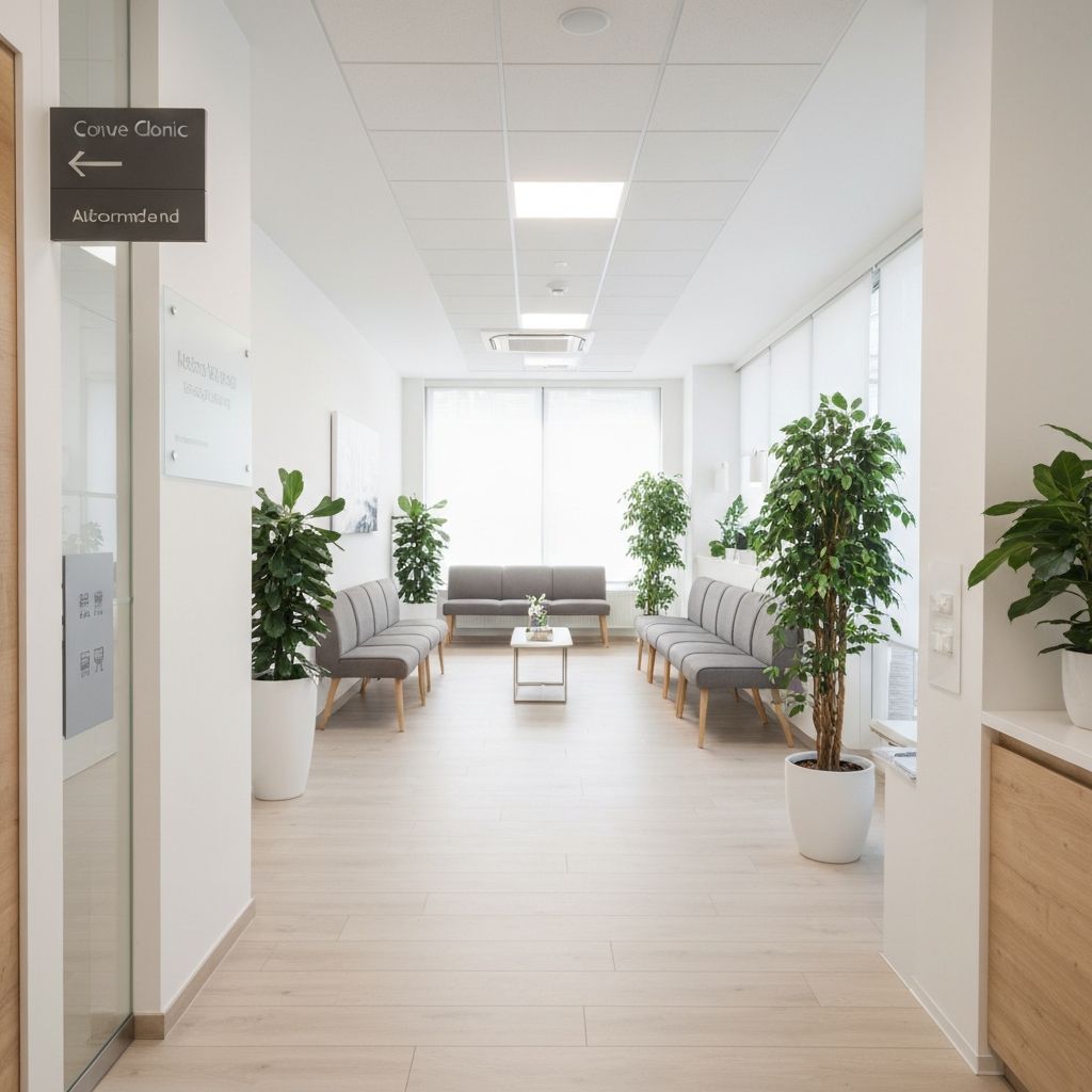 Welcoming reception area of the Bundoora dental clinic